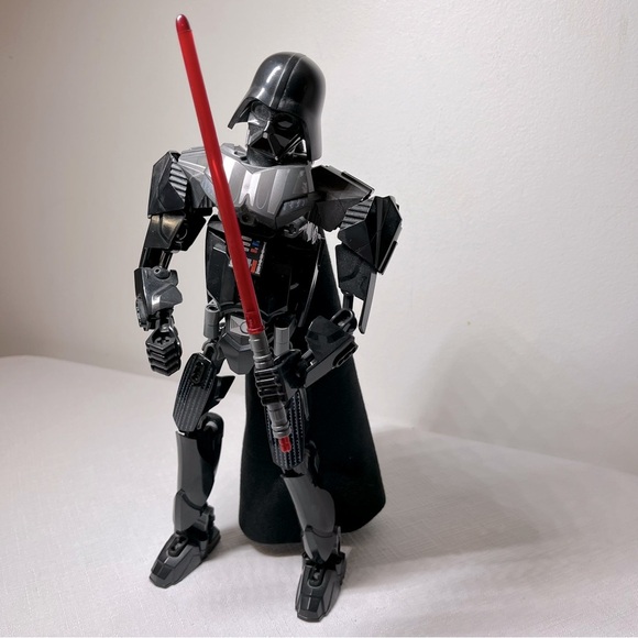 Lego Other - LEGO Star Wars Darth Vader Action Figure with Red Lightsaber